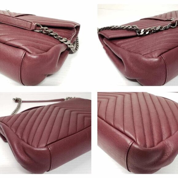 Yves Saint Laurent Large Matelasse Shoulder Bag 670-091225 - Picture 8 of 16